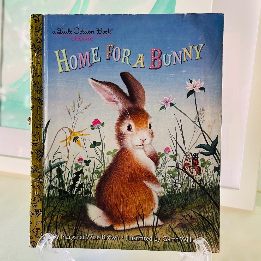 NEW A Little Golden Book Home For A Bunny